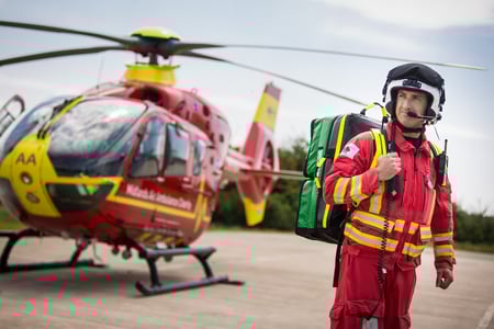 Orega Announces Charitable Partnership with Air Ambulances UK