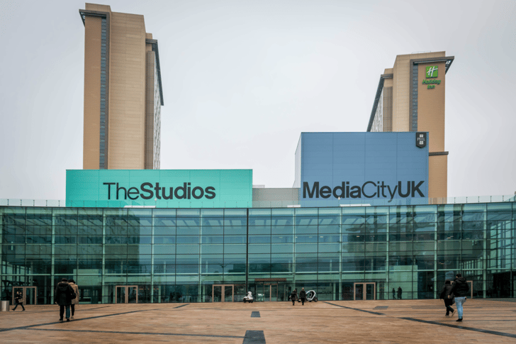 The Studios Media City UK building