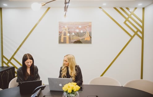 Orega Bristol Meeting Room people