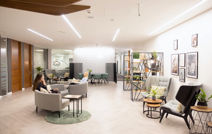 Orega Gracechurch Street floor 2 communal area people 1