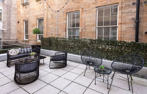 Orega Serviced Offices Glasgow St Vincent Street terrace-2