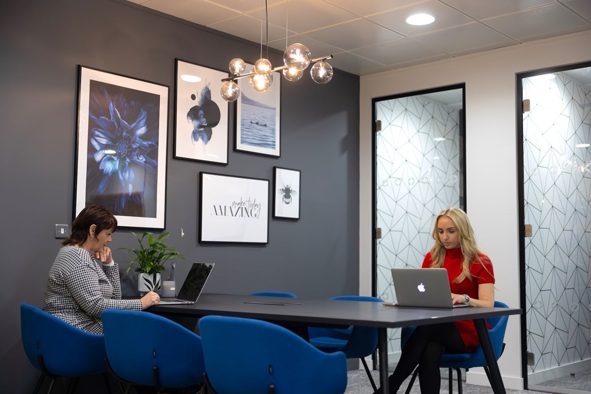 Piccadilly communal area with people 3-1