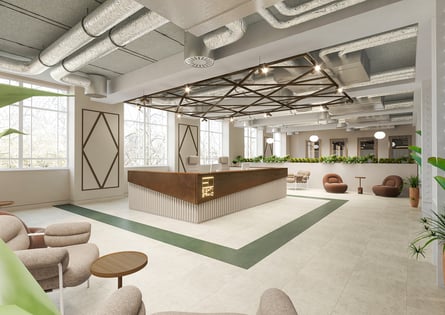 Strand Office Space Welcome Space CGI