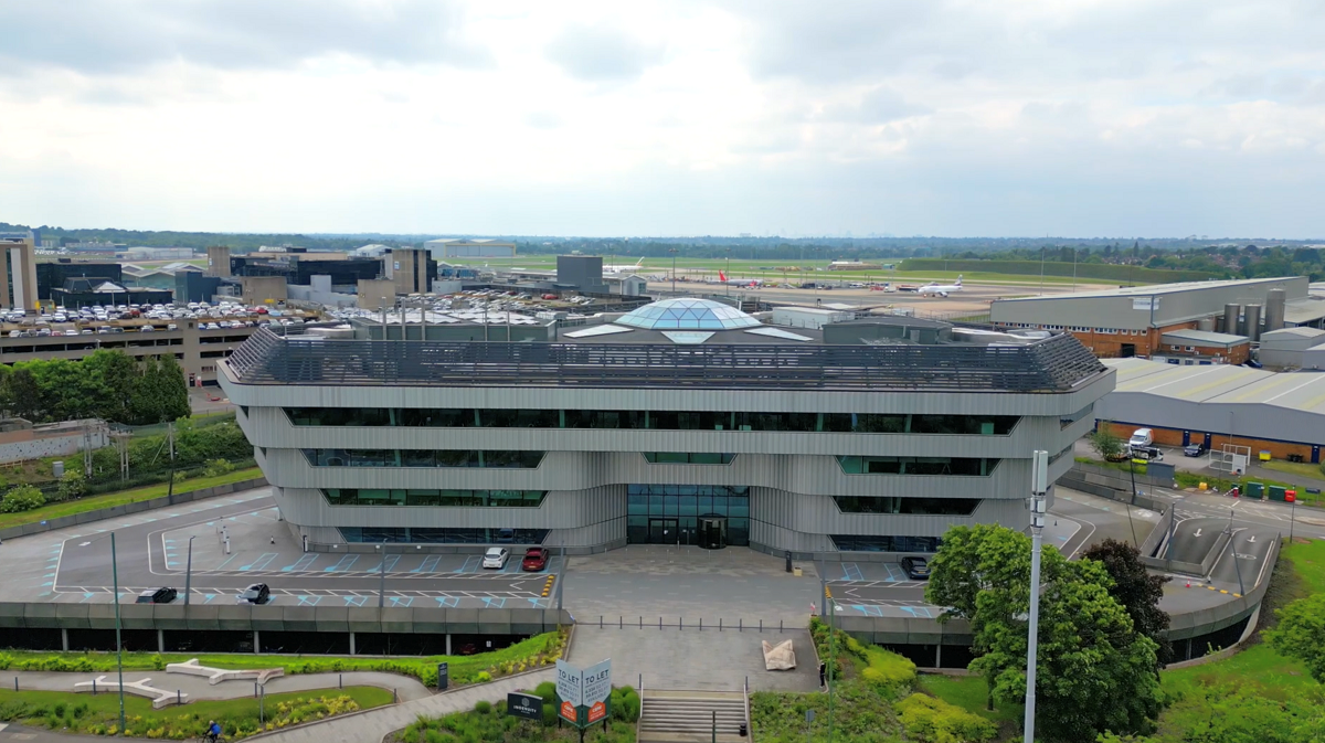 Ingenuity House Birmingham Office Space Drone