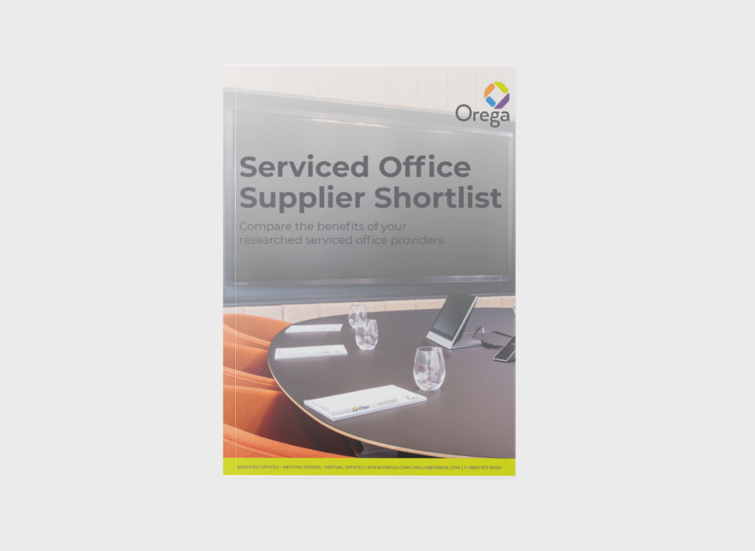 Serviced Office Supplier Shortlist - Resources